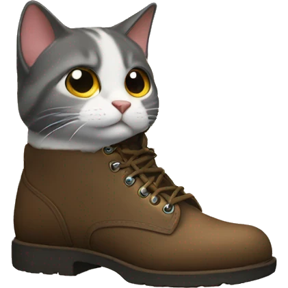 Gato con botas emoji