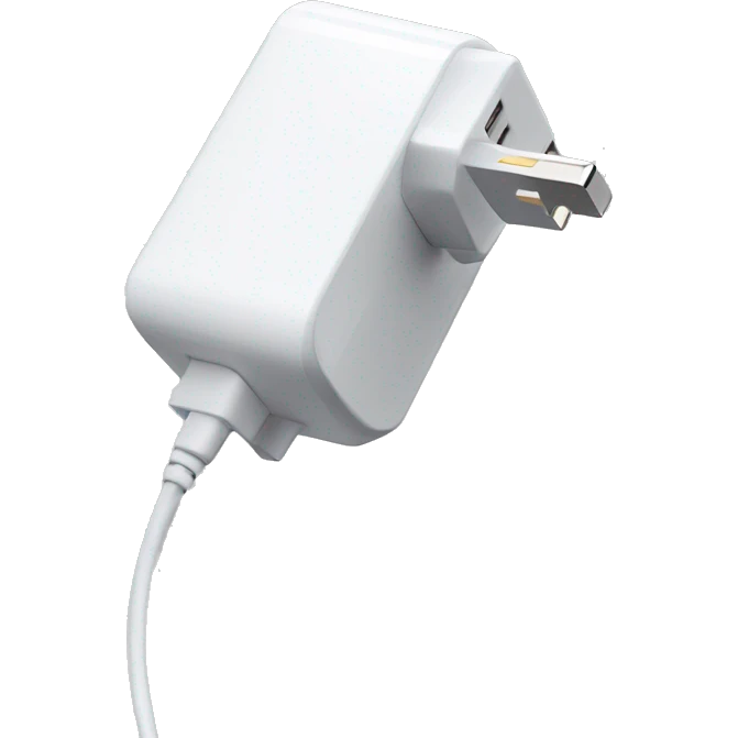 Phone charger emoji