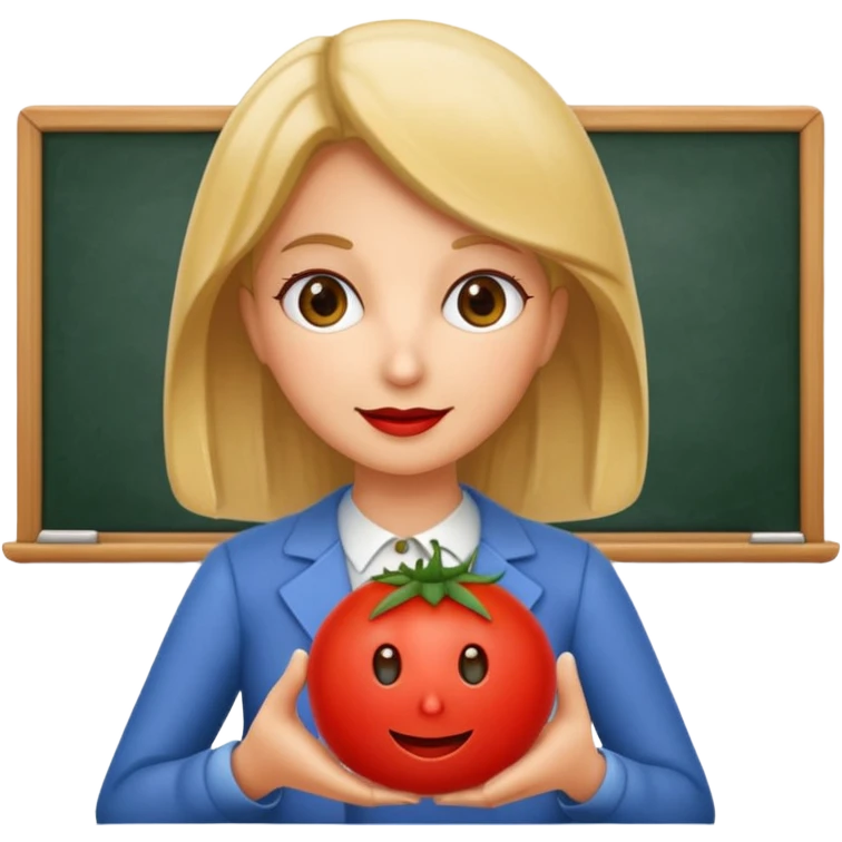 Mrs. Thursday classroom with tomatoes emoji