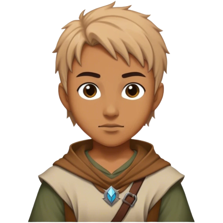 Outfit worn by a DnD themed character, casual emoji