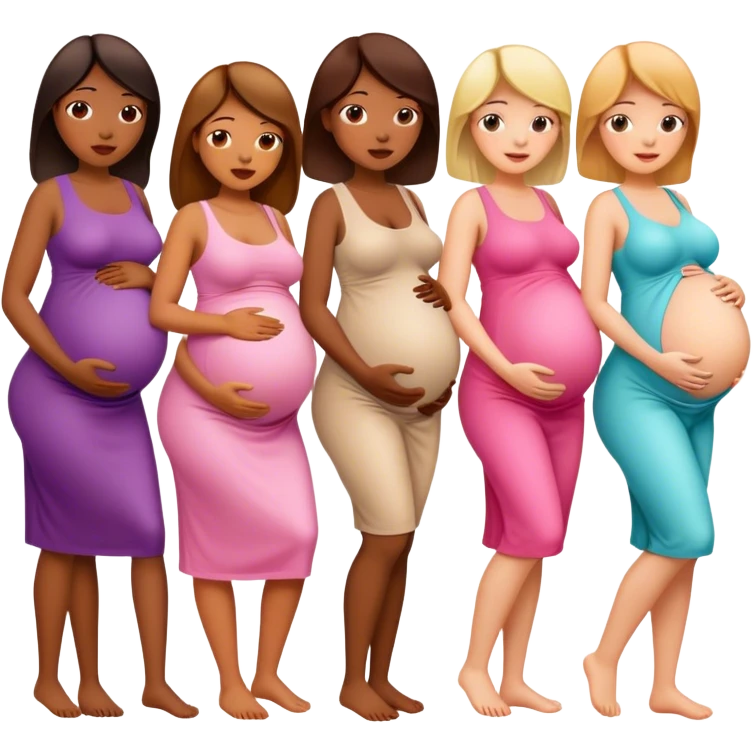 Pregnant women emoji