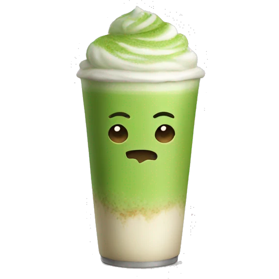 Matcha latte  emoji