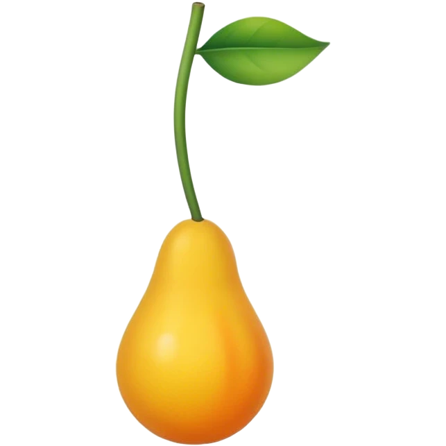 Un sablier jaune emoji