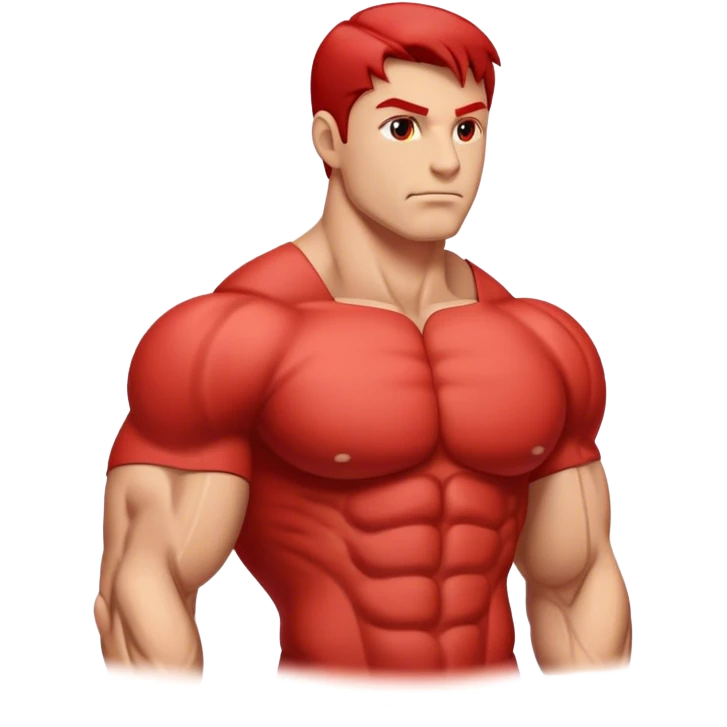 Red Latissimus dorsi emoji