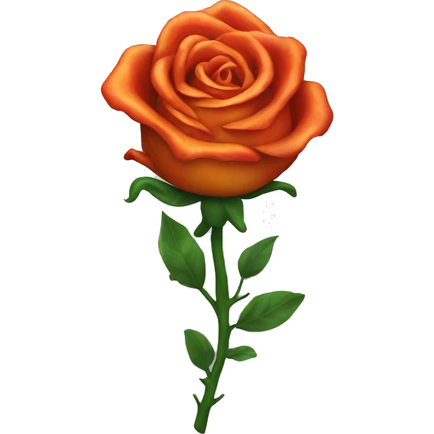 Fire rose  emoji