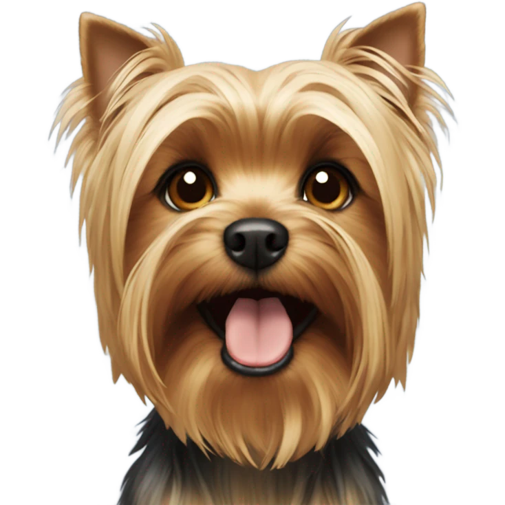 Yorkshire terrier emoji