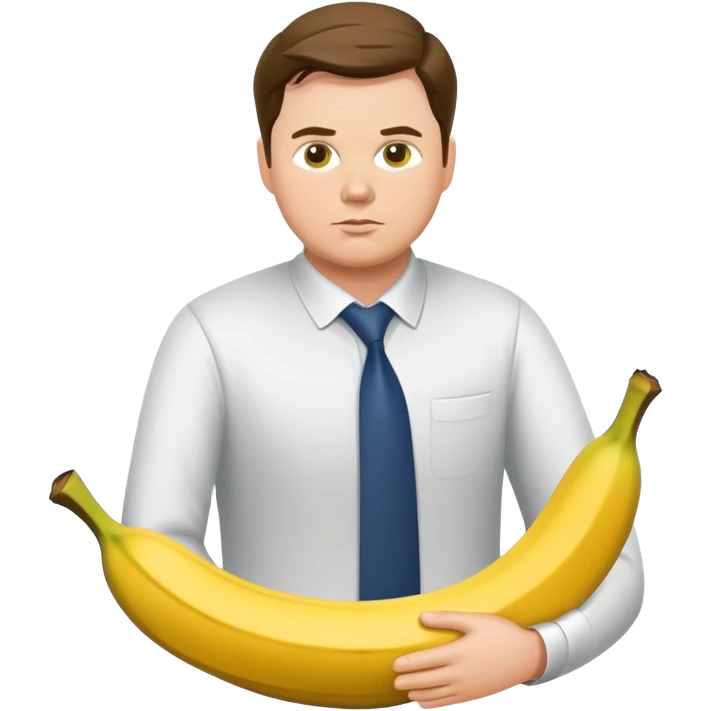JD Vance slipping on a banana peel emoji