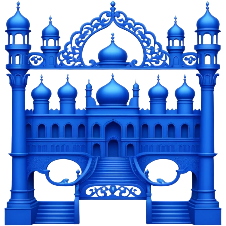 Royal Blue Aesthetic Scenery Deco emoji