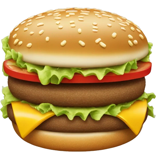 mcdonald’s bigmac emoji