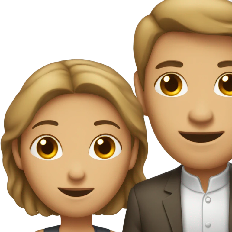 woman rizzing a man emoji