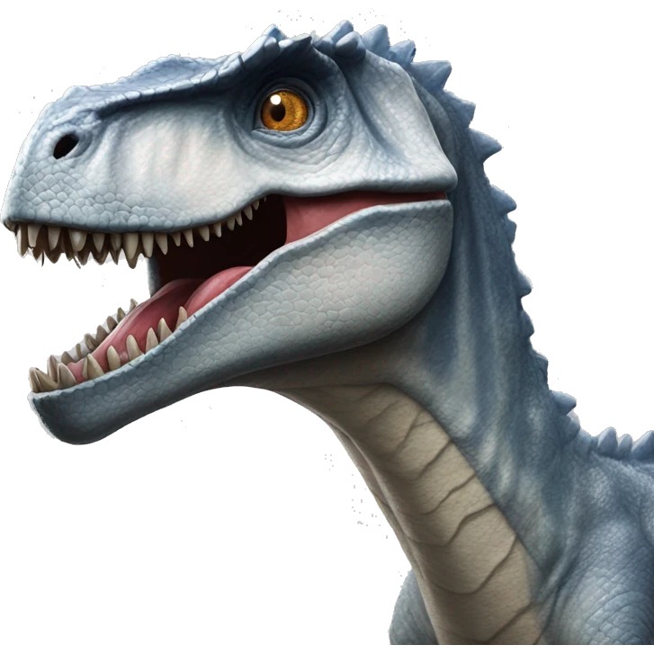 The indominus Rex from Jurassic World 2015 emoji