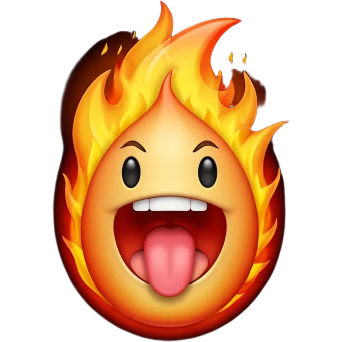 👅🔥 emoji