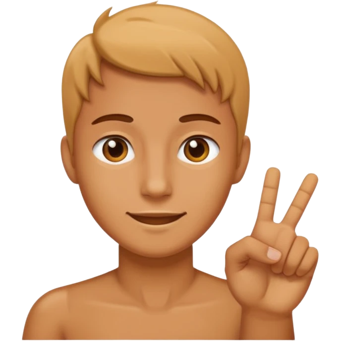 Un humain qui dit OK emoji