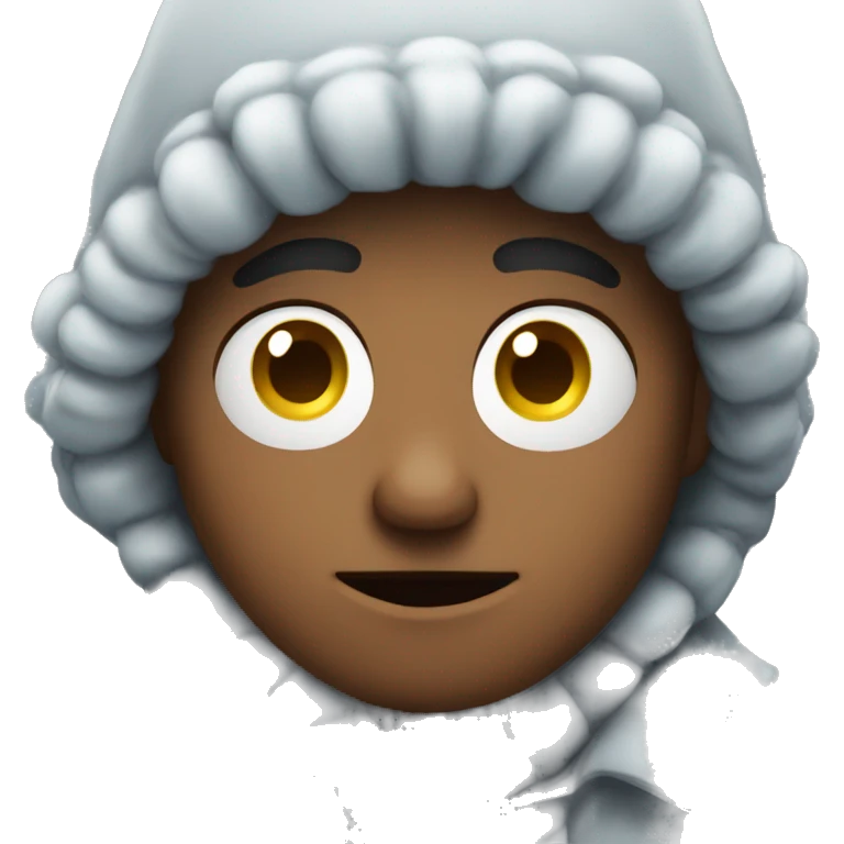 Freezing cold emoji
