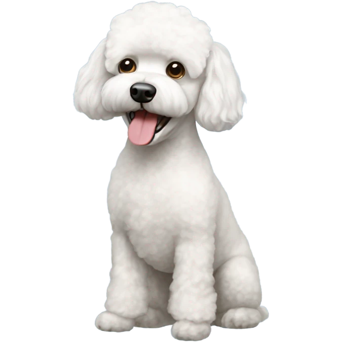 Bichon poodle  emoji