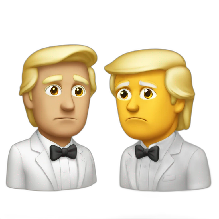 Trump qui fume un join emoji