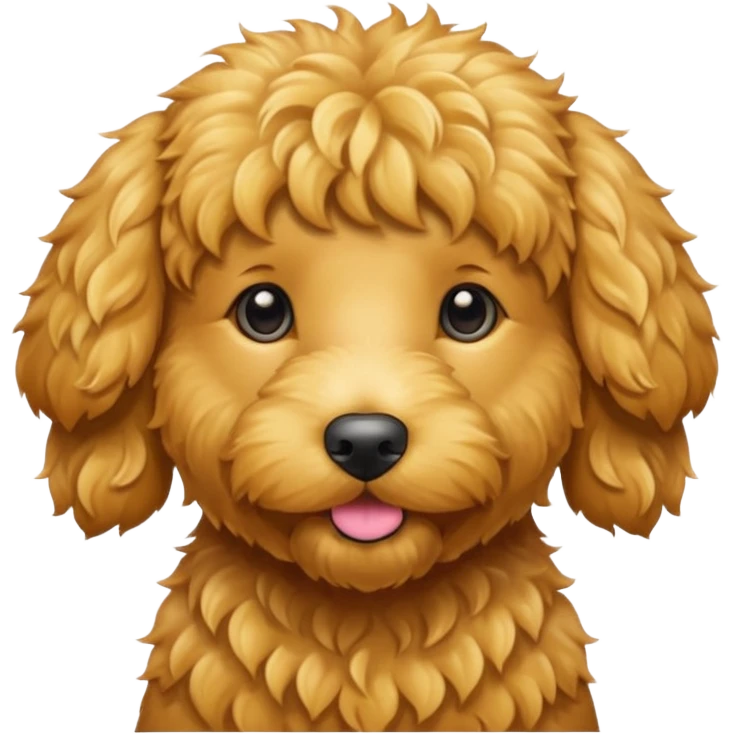 Goldendoodle  emoji