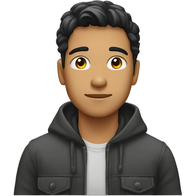 Hombre moreno joven  emoji