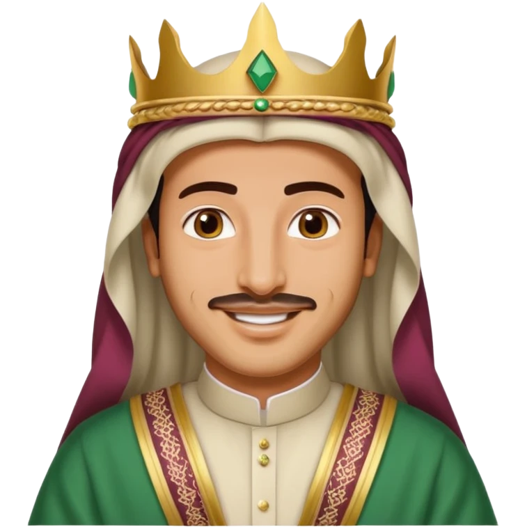 Mohamed bin salman, saudi crown emoji
