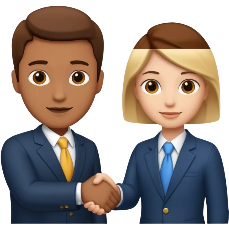 business handshake emoji
