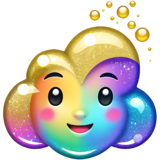 Glitter glitch  emoji