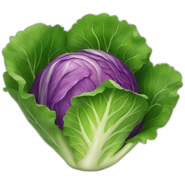 Cabbage like  emoji
