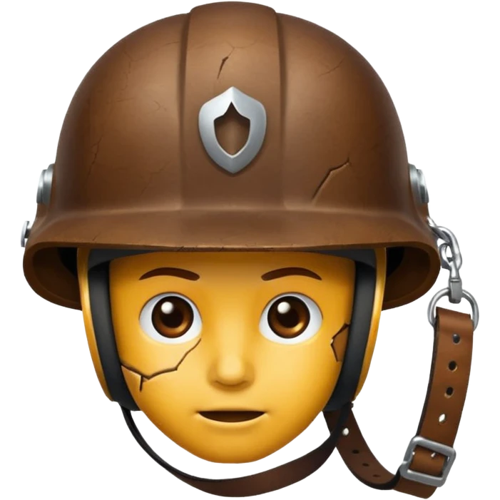  helmet strap emoji