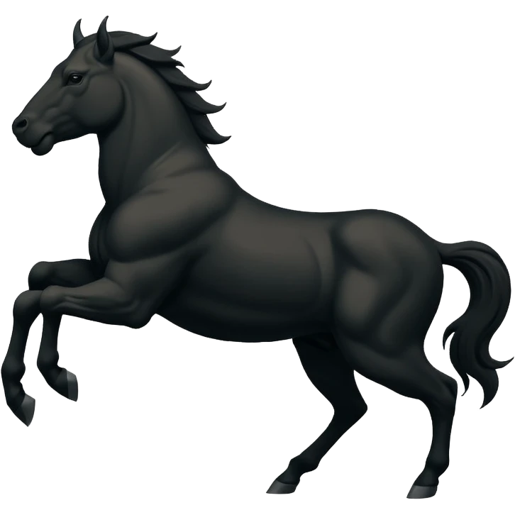 centaur bull siluet emoji