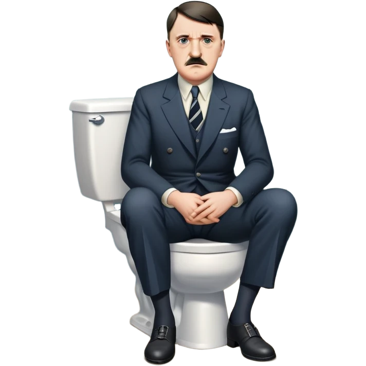 Adolf Hitler auf Toilette  emoji