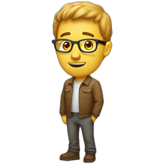 programmer who thinks he's smarter than he really is emoji
