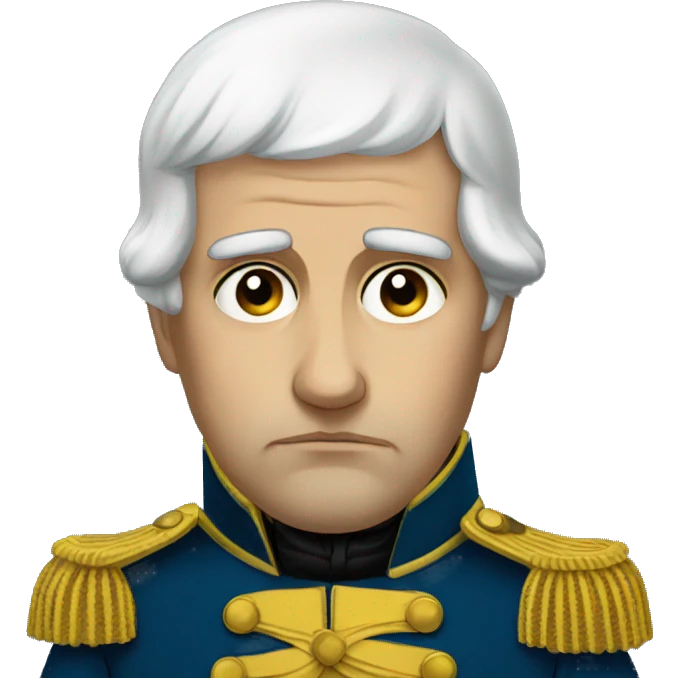 Sad Napoleon emoji