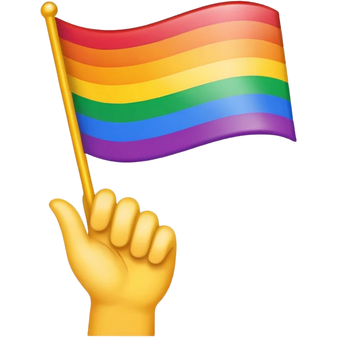 LGBTQ+ flag emoji