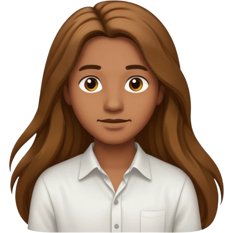 Long hair emoji