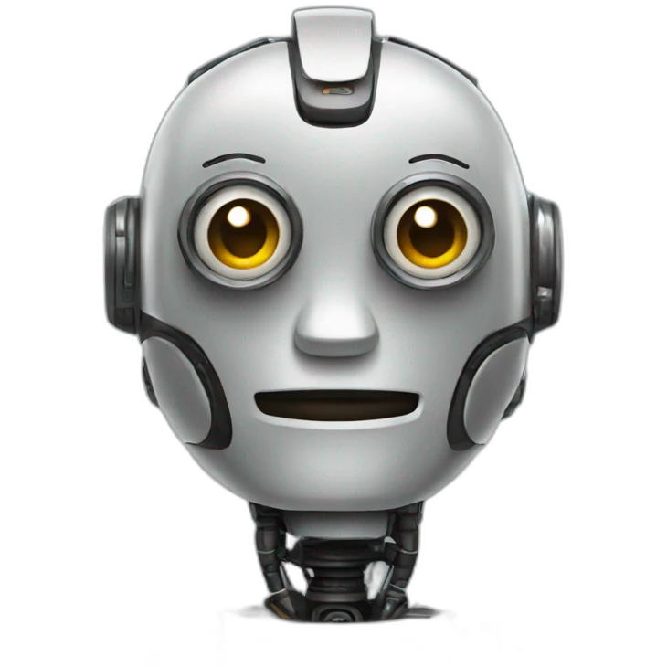 clever robot emoji