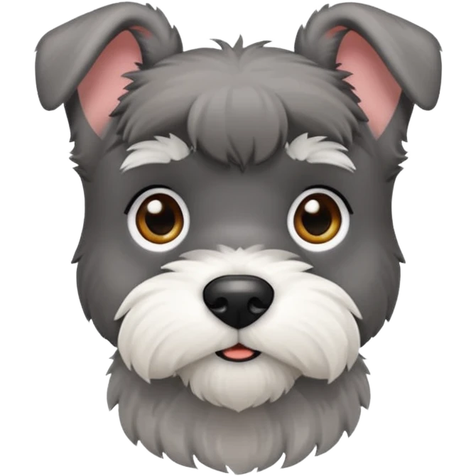 mini schnauzer emoji emoji