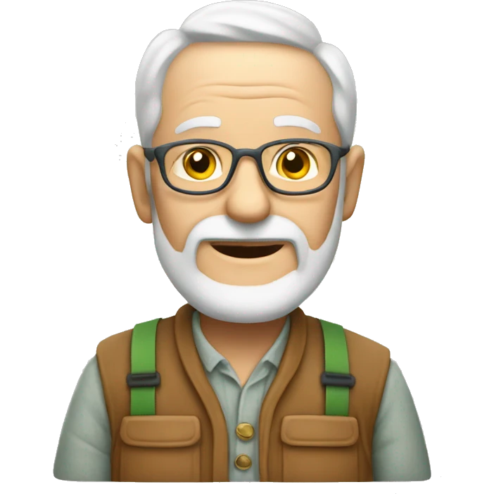 old gardeners emoji
