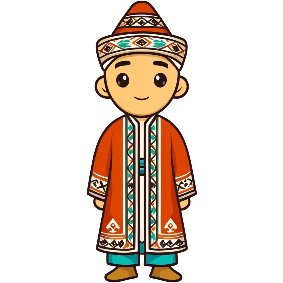 Uzbek headwear  emoji