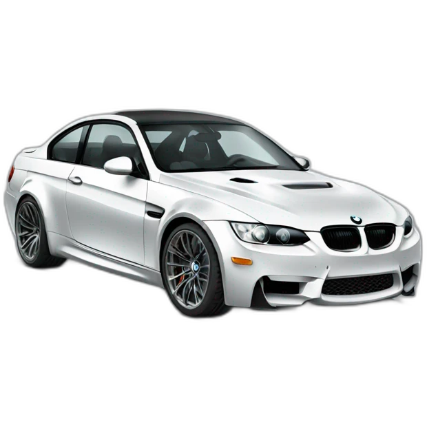 Car bmw m3 emoji