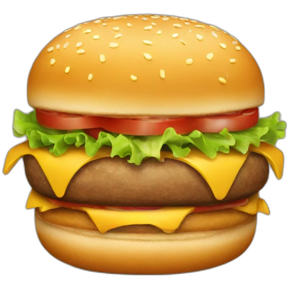 Hamburger emoji