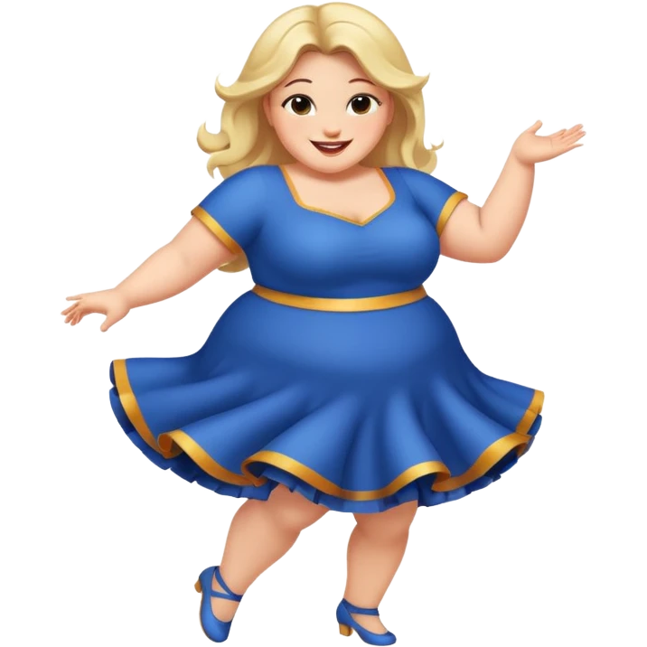 Dancing bbw emoji