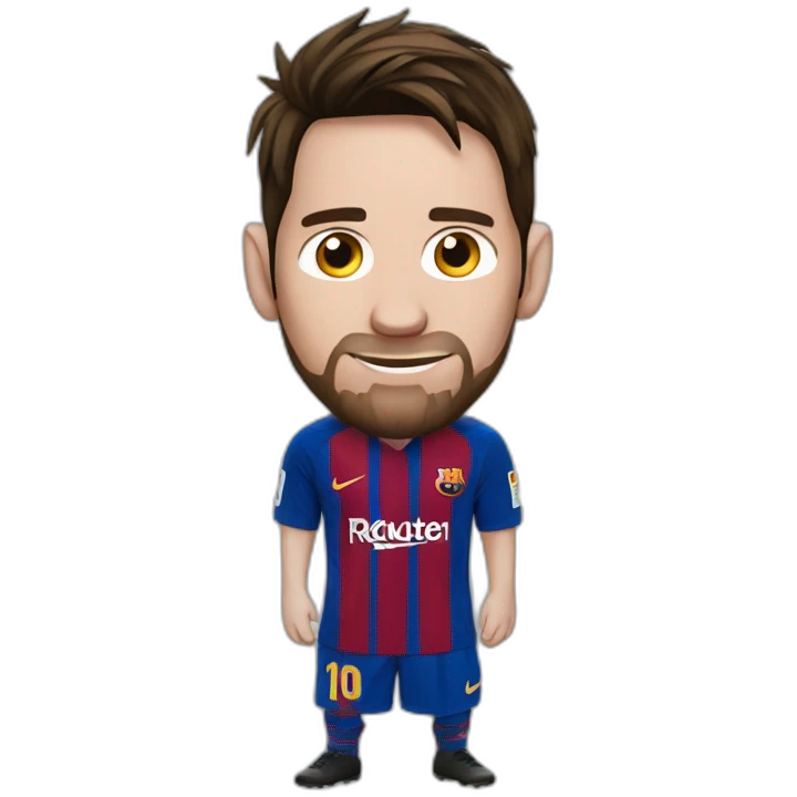 Messi con sueño  emoji