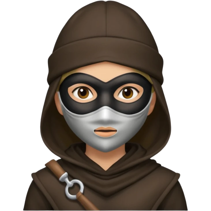 thief, hat, thief mask, thief dress. emoji