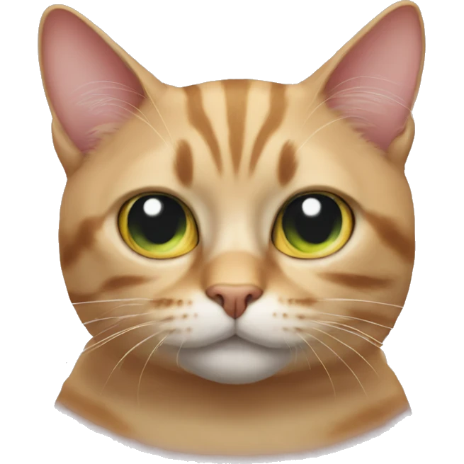 Cat with three eyes  emoji