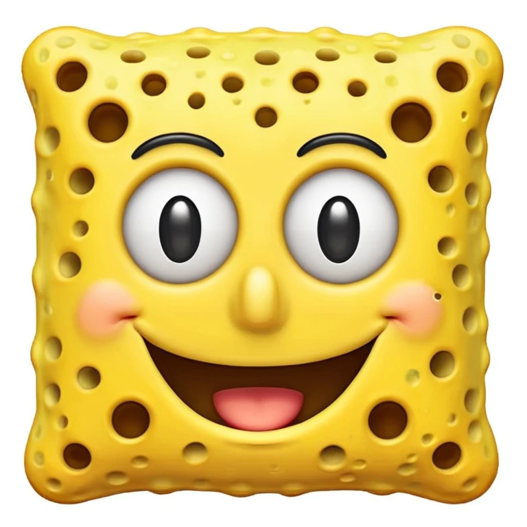 Fait un emoji bob l eponge emoji