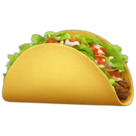 Un tacos emoji