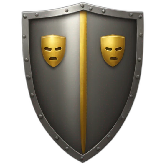 big shield guardner emoji