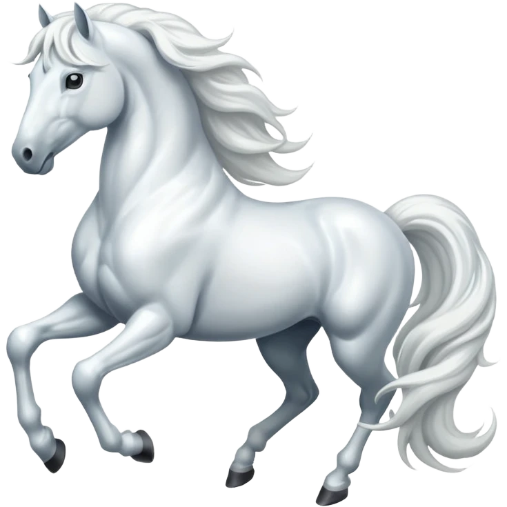 white horse emoji