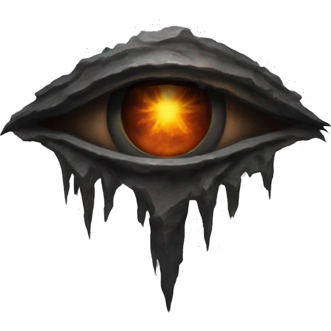 Eye of Sauron in Mordor emoji
