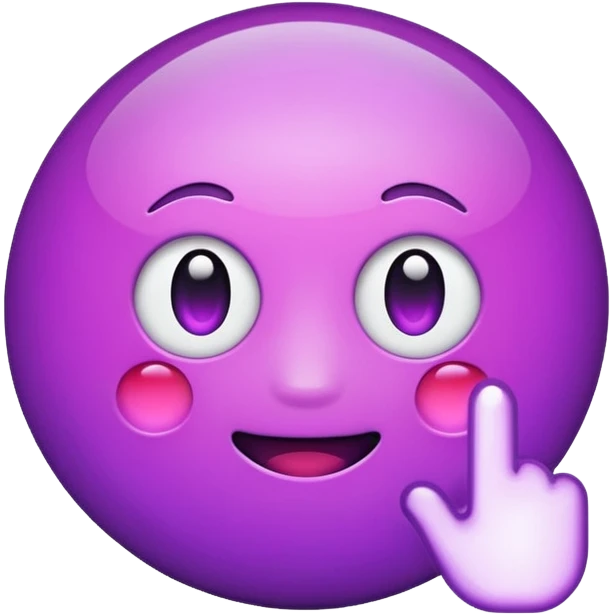 purple notification emoji