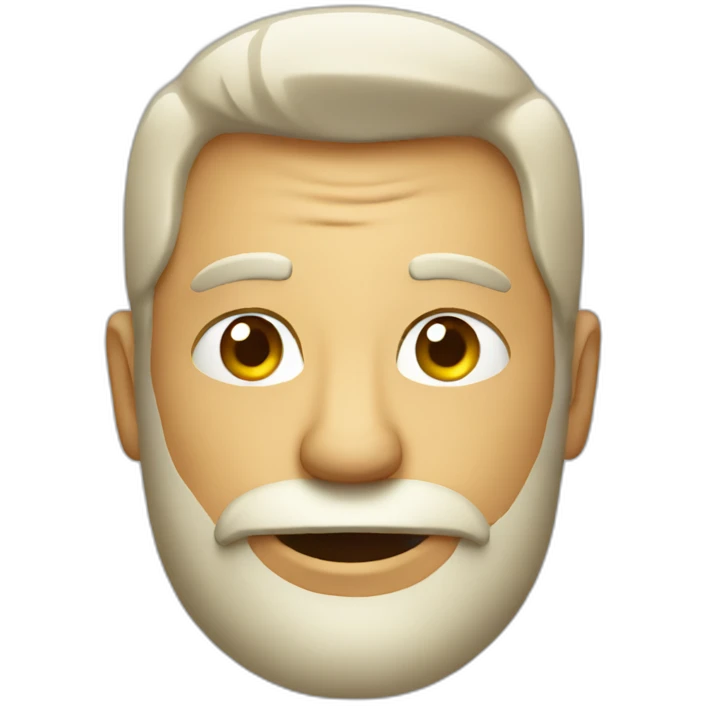 man with beer emoji